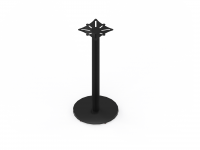 Bar Height Round Metal Base