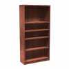 388/600 Office Furniture - modern wood-grain laminate bookcase with adjustable shelves