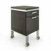 Bridges II Office Furniture - modern box/file pedestal with locking casters