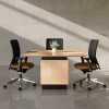 Dufferin Office Furniture - two-tone laminate & wood veneer meeting table