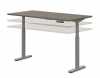 Ionic Office Furniture Vancouver - modern laminate electric height adjustable sit-stand table desk