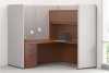 Verse Office Furniture - modern minimal modular acoustic panel system configured for workstations