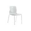 Zuma Series - Standard Stacking Chair White